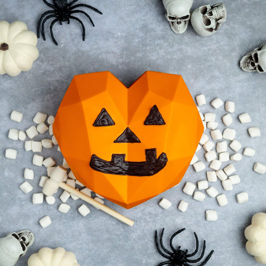 Jack-o'-lantern Breakable Heart