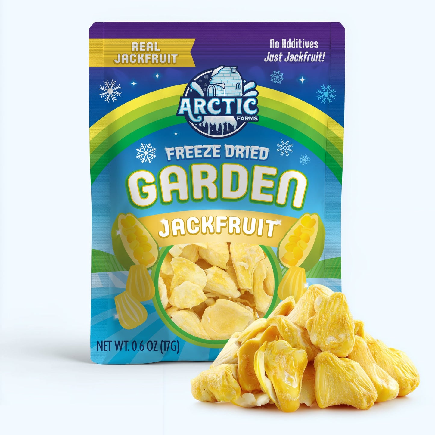 Freeze Dried Organic Ripe Jackfruit