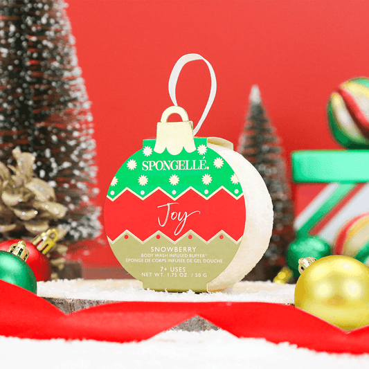 a christmas ornament on a table
