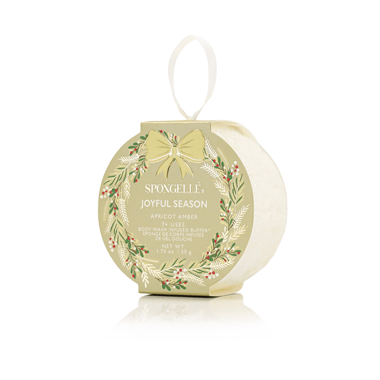 a box of soap with a ribbon