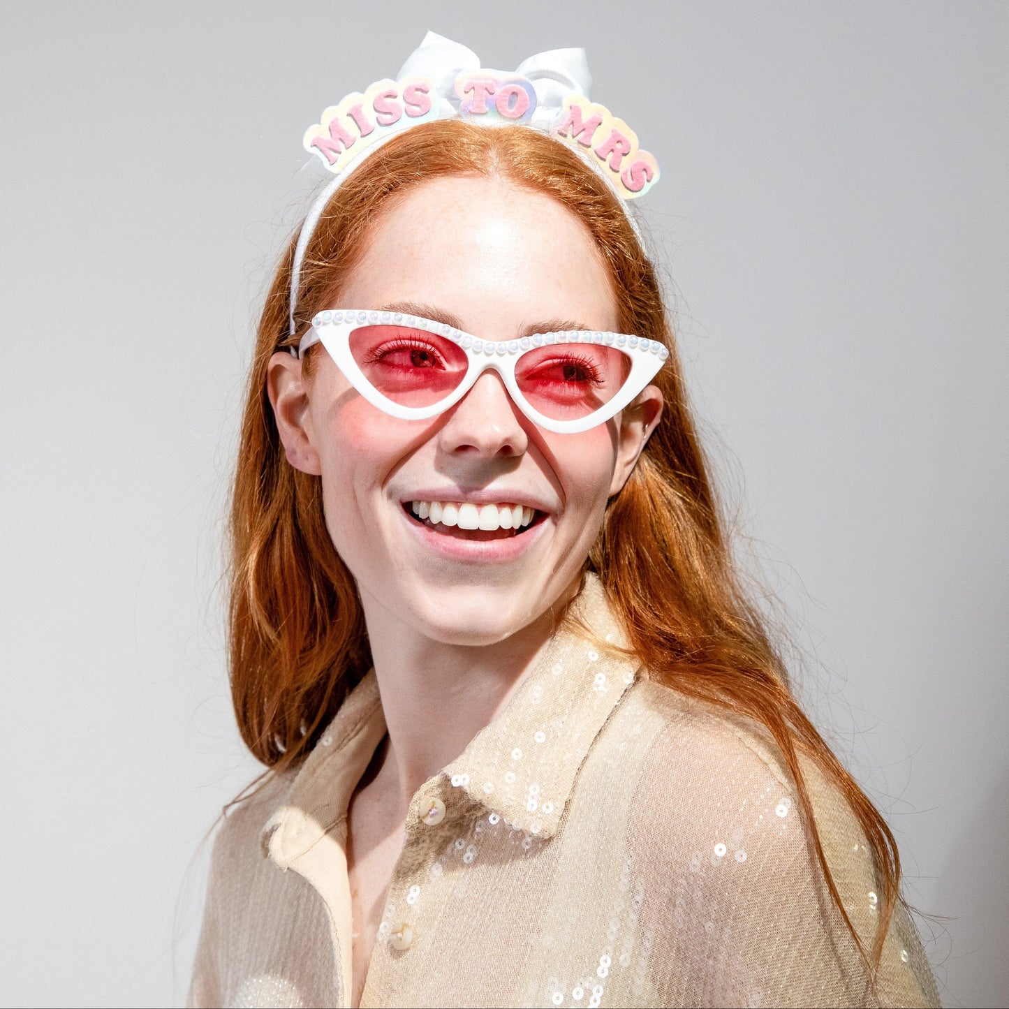 Bride & Babes Bachelorette & Wedding Novelty Glasses (4 ct)