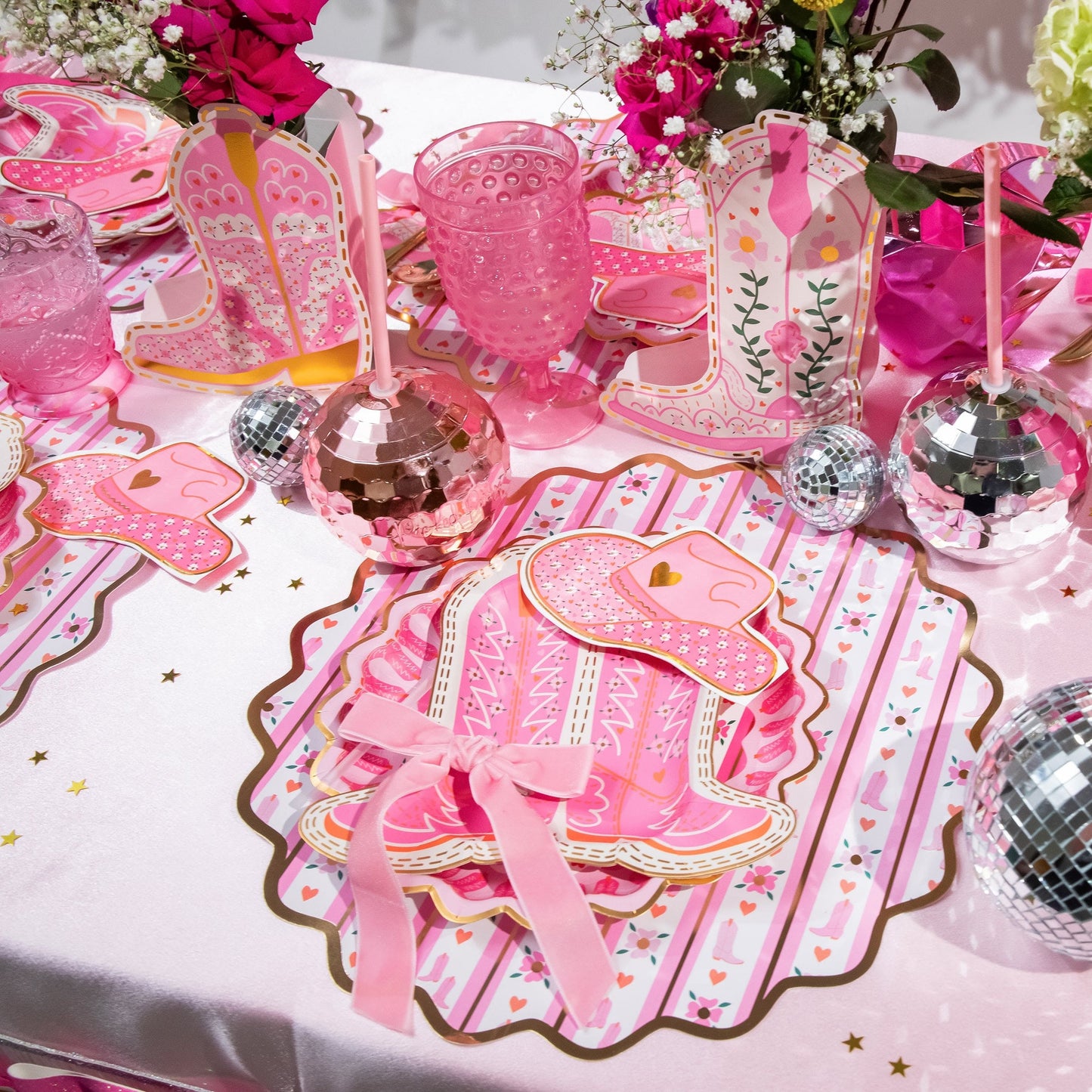 Cowgirl Hat Cocktail Napkins (20 count)