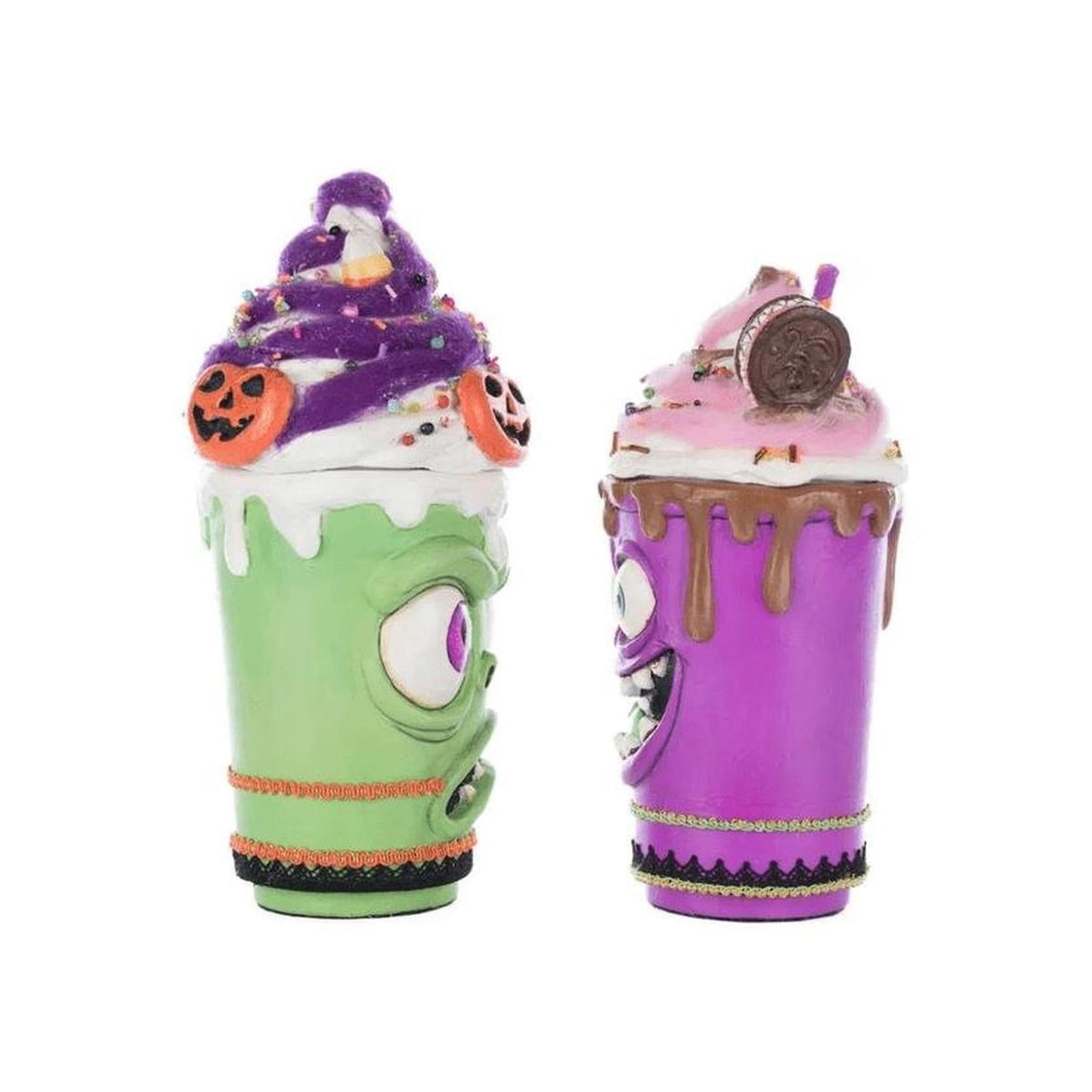 Katherine's Collection Franken Frap and Monster Mocha (Set of 2)