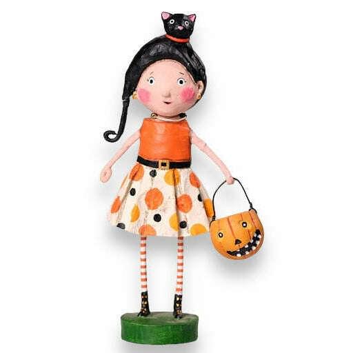 Kit Kat Halloween Figurine by Lori Mitchell