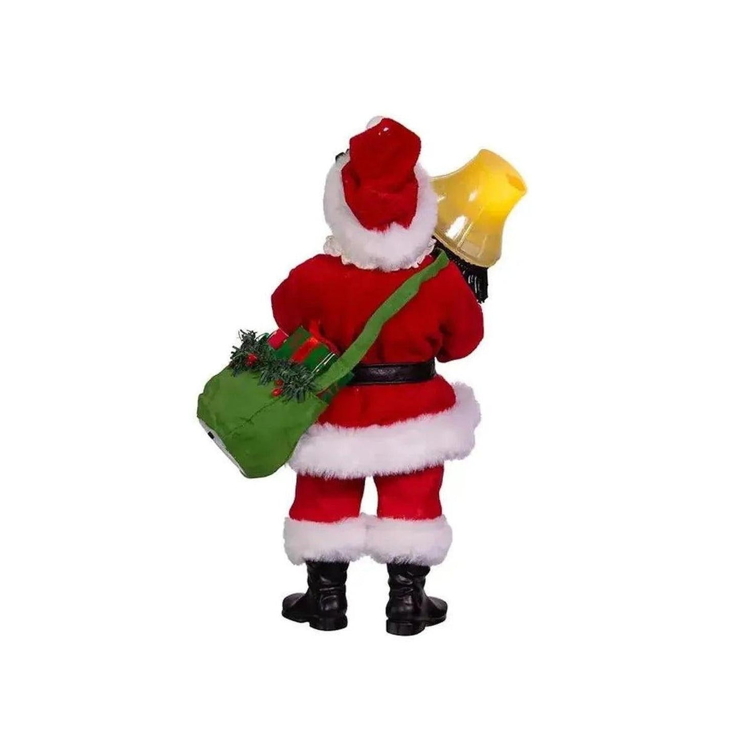 Kurt Adler 10-Inch Leg Lamp Fabriché Santa with Light