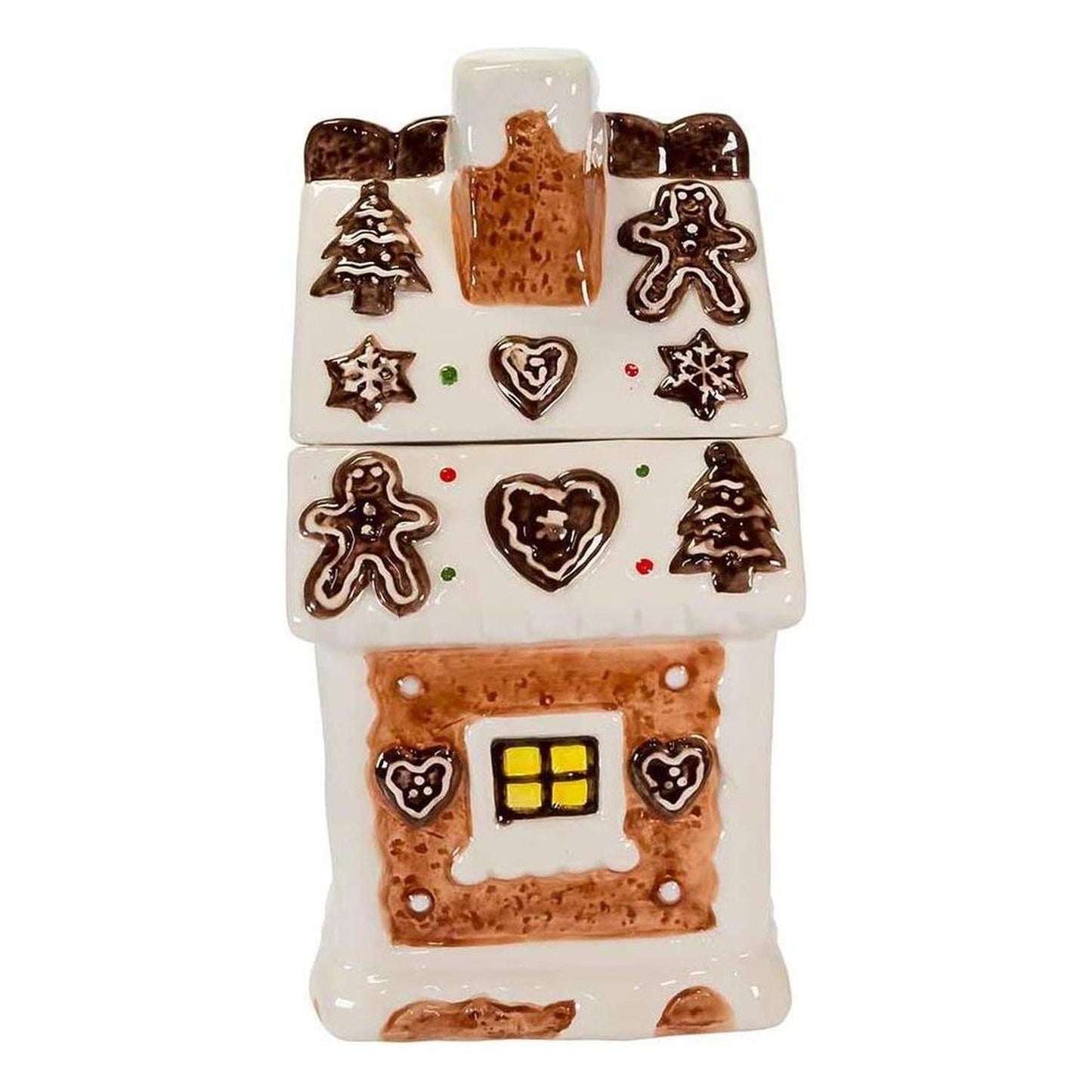 Kurt Adler 10.2" Gingerbread House Cookie Jar