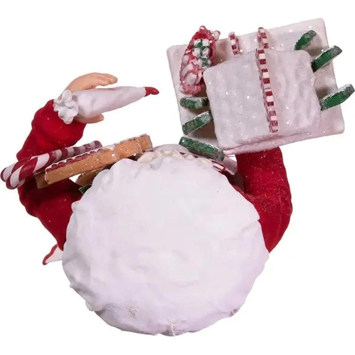 Kurt Adler 10.5" Fabriché™ Gingerbread Chef Santa