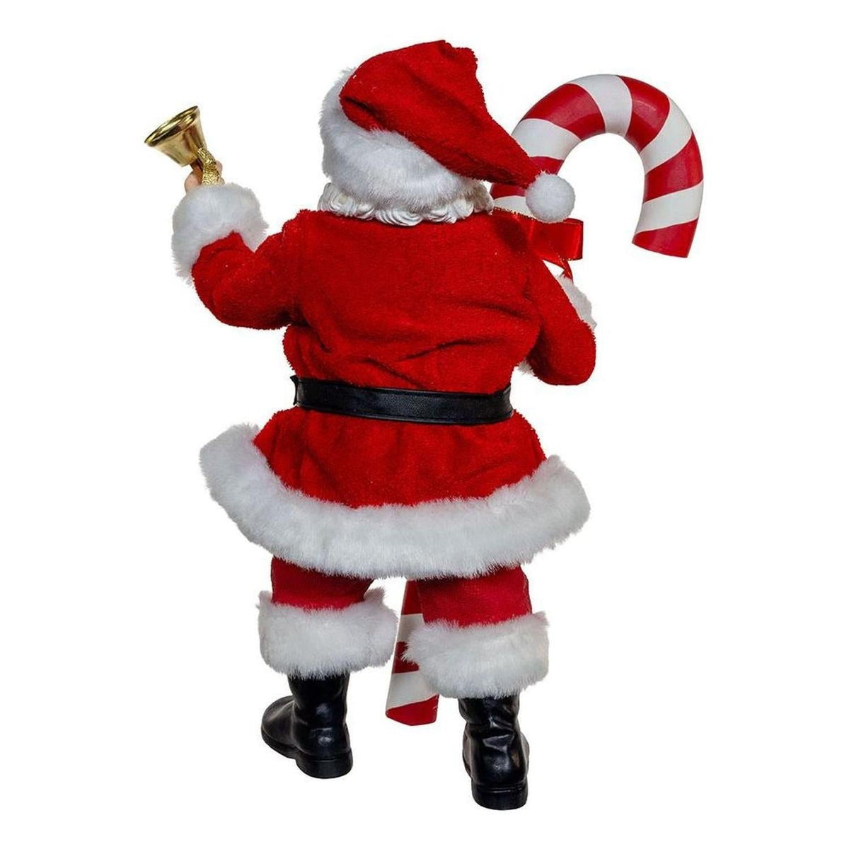Kurt Adler 10.5" Fabriché Santa With Candy Cane
