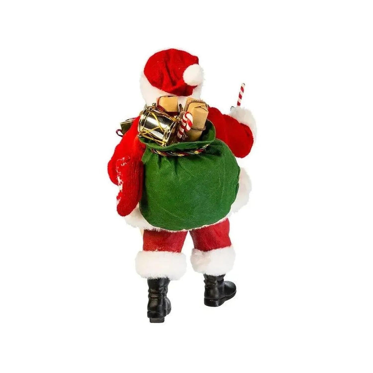Kurt Adler 10.5-Inch Fabriché African American Santa