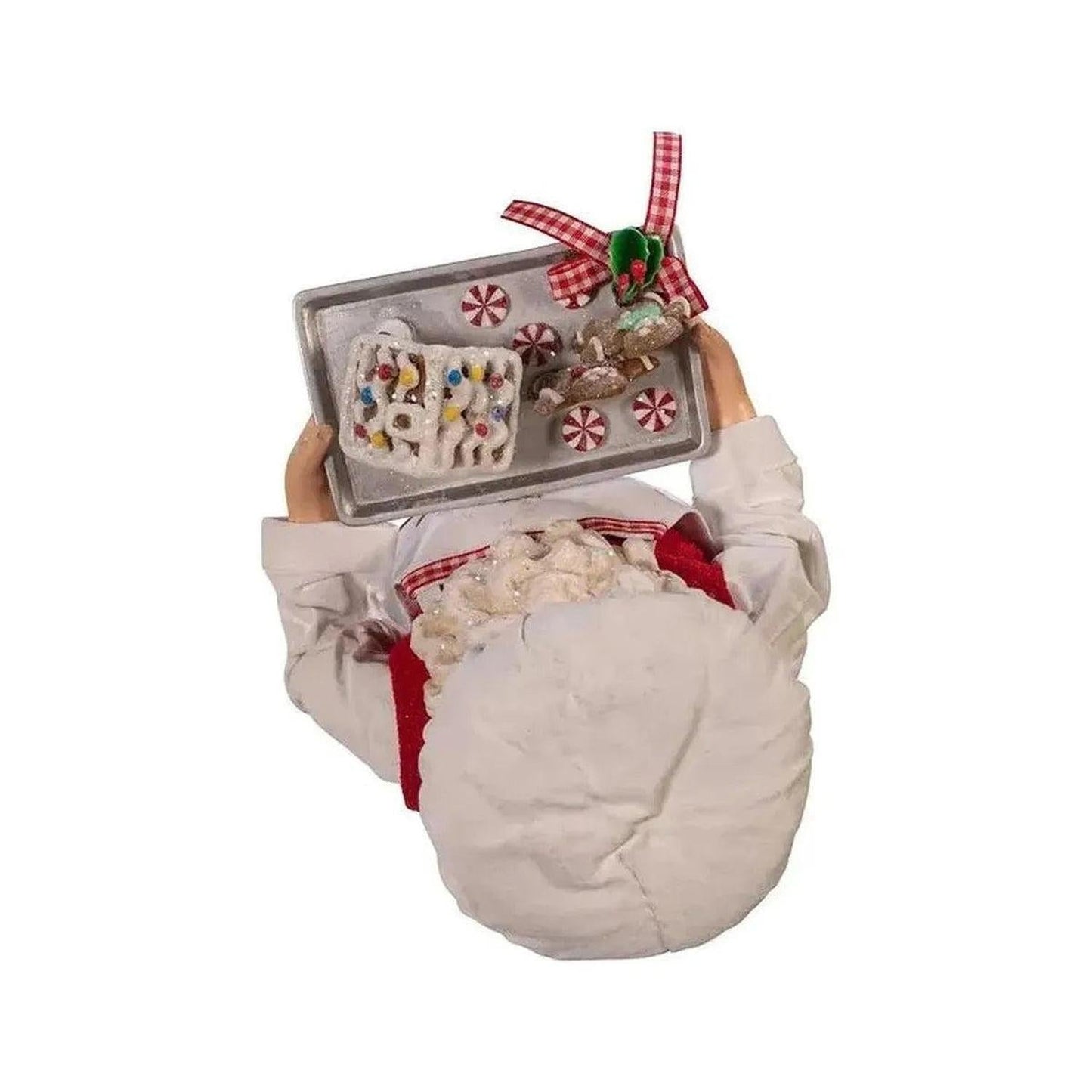 Kurt Adler 11" Fabriché™ Gingerbread Chef Santa