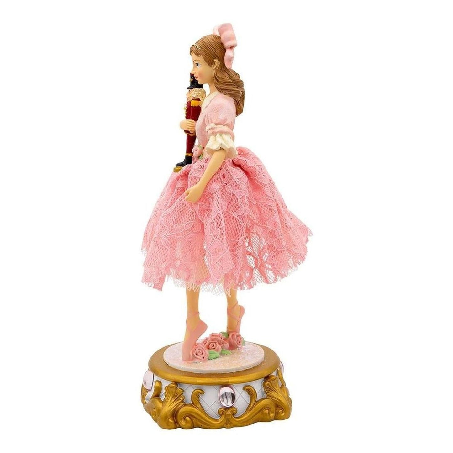 Kurt Adler 11.25" Clara Ballet Nutcracker Musical Deco