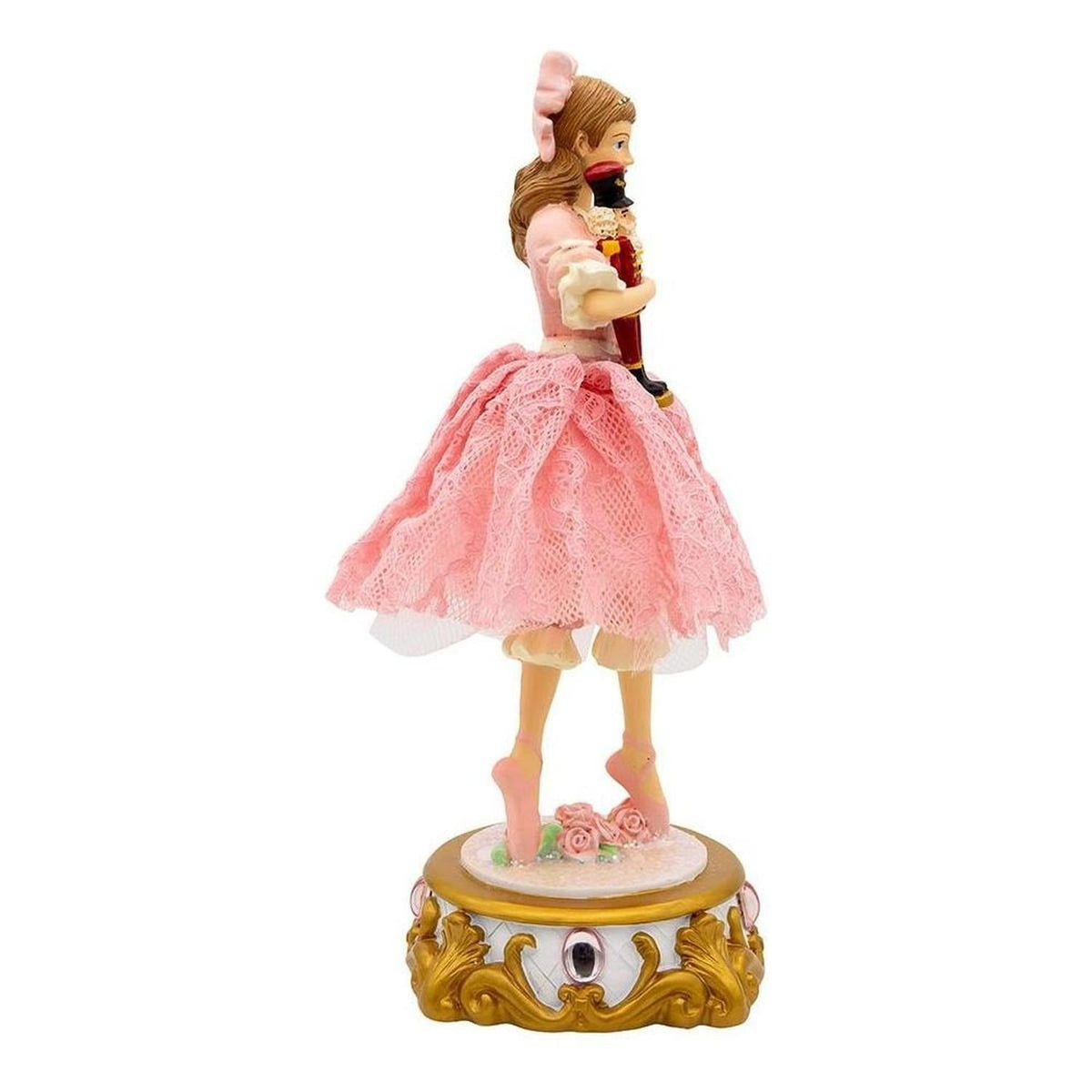 Kurt Adler 11.25" Clara Ballet Nutcracker Musical Deco