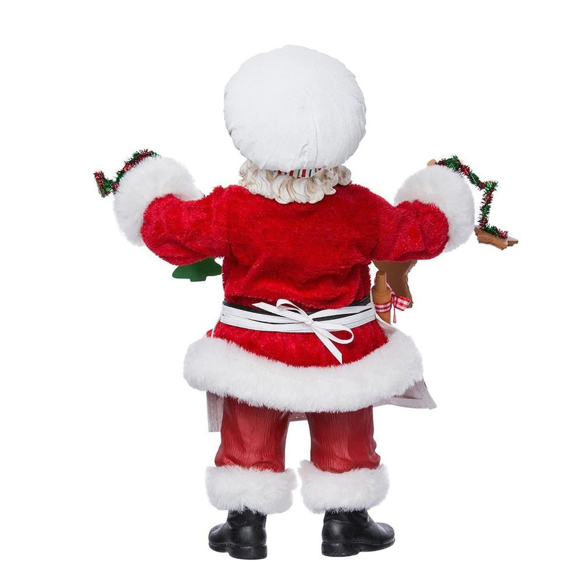 Kurt Adler 12-Inch Fabriché Christmas Chef Santa