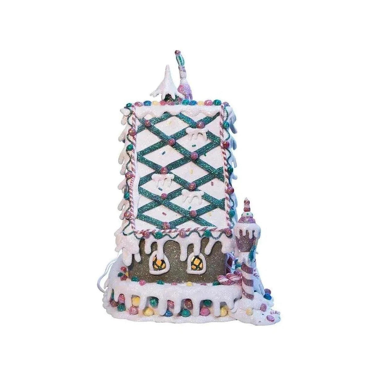 Kurt Adler 13-Inch Claydough Gingerbread Inn