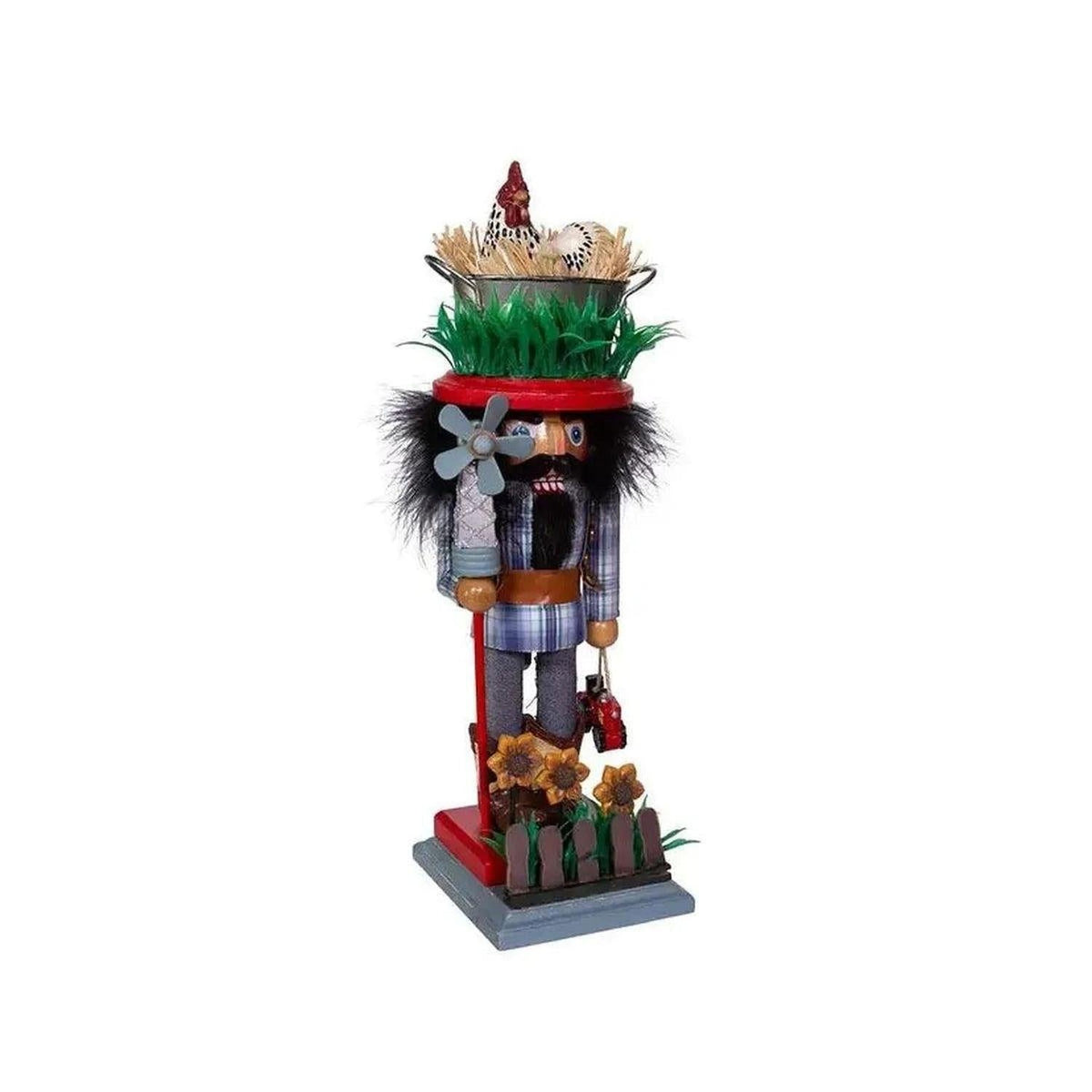 Kurt Adler 15" Hollywood Nutcrackers™ Farmer Nutcracker