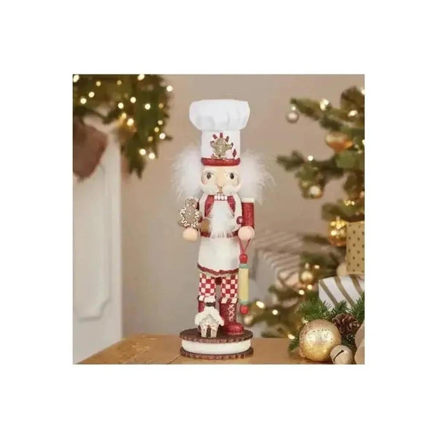 Kurt Adler 15" Hollywood Nutcrackers™ Gingerbread Chef Nutcracker