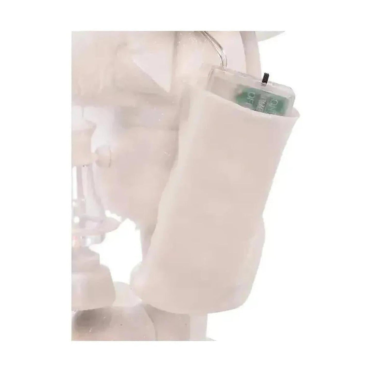 Kurt Adler 15" Hollywood Nutcrackers™ White Winter LED Hat Nutcracker