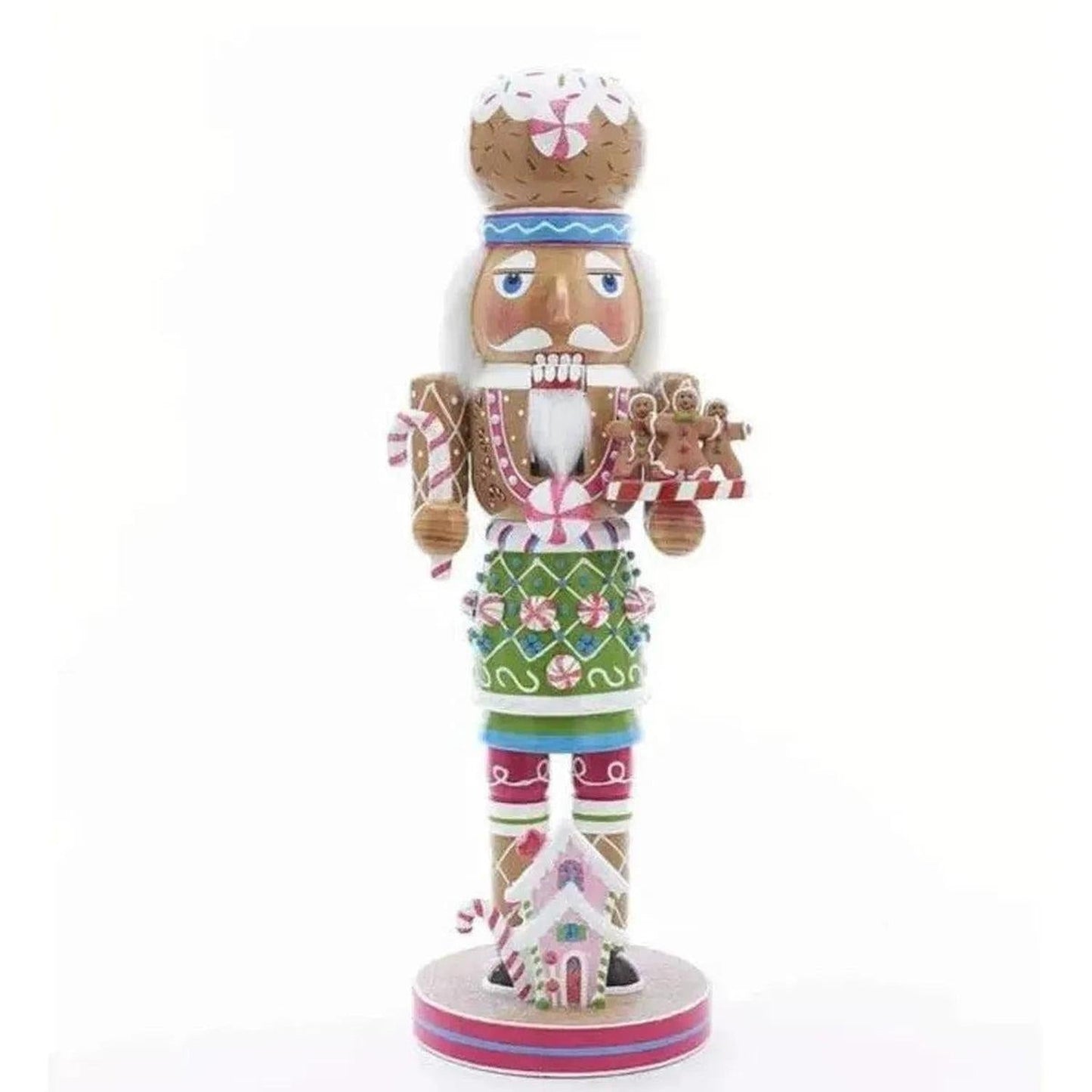 Kurt Adler 16-Inch Wooden Gingerbread Nutcracker