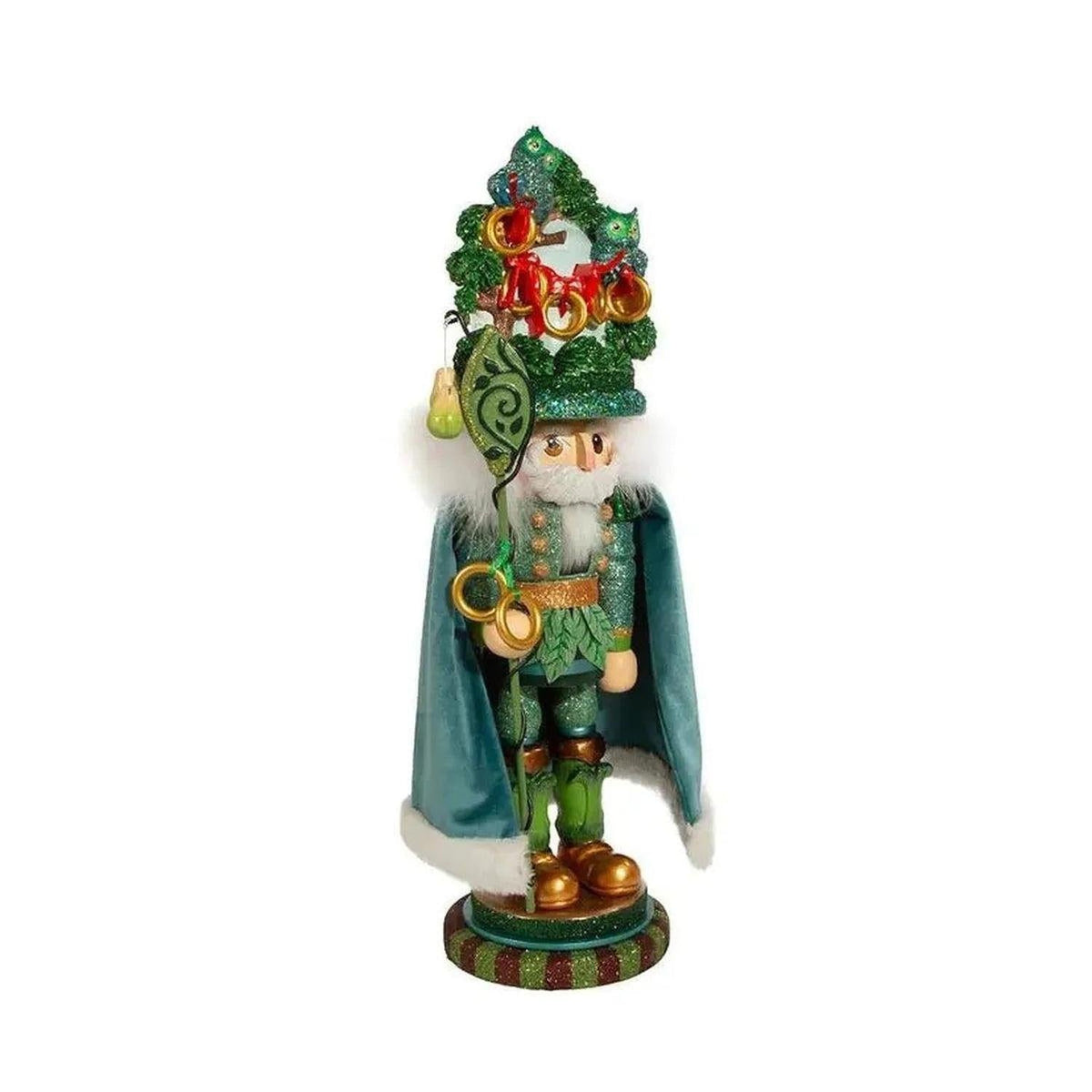 Kurt Adler 17.5" Hollywood Nutcrackers™ Five Golden Rings Nutcracker