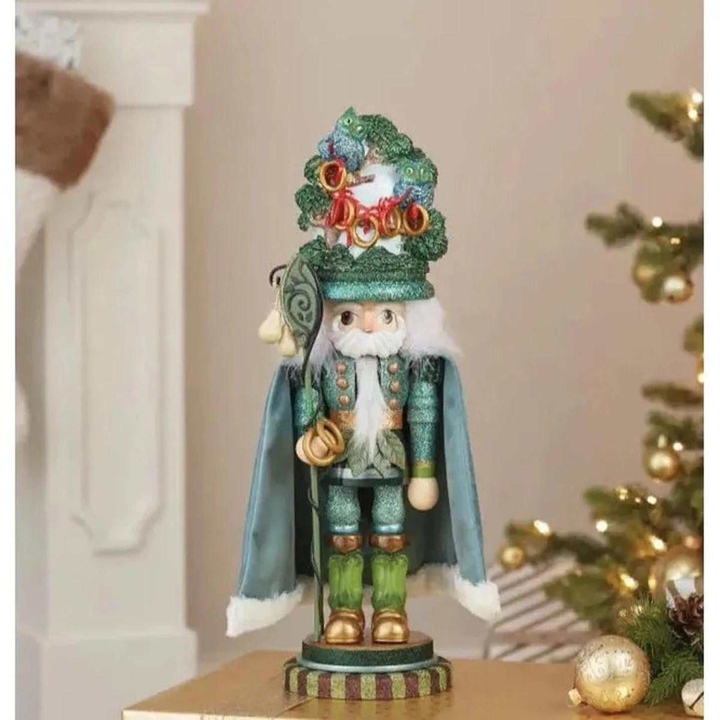 Kurt Adler 17.5" Hollywood Nutcrackers™ Five Golden Rings Nutcracker