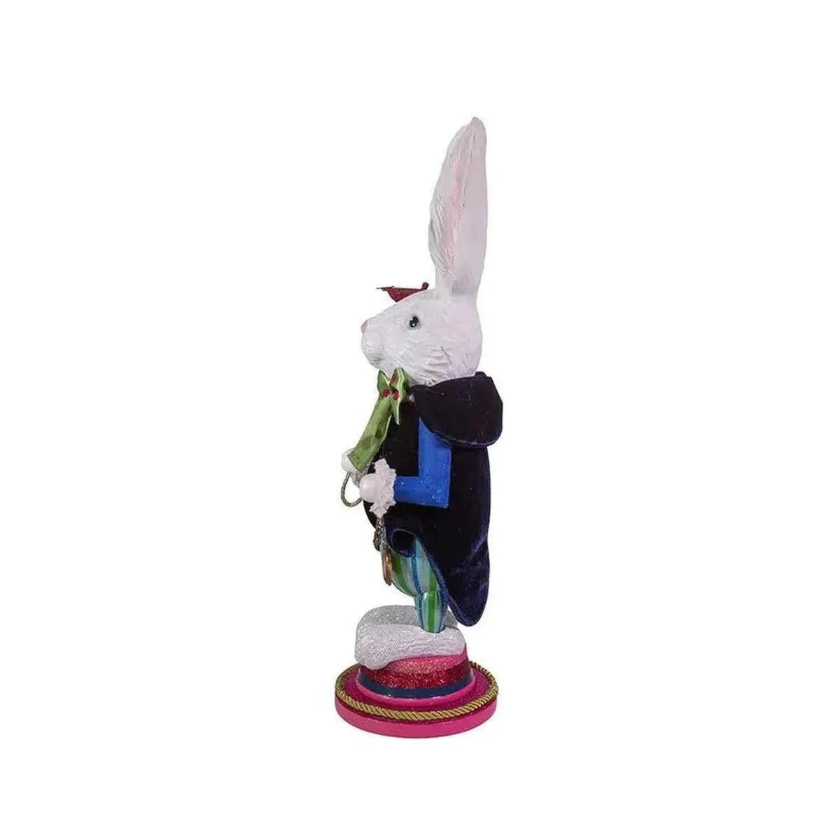 Kurt Adler 18" Hollywood Nutcrackers™ White Rabbit Nutcracker