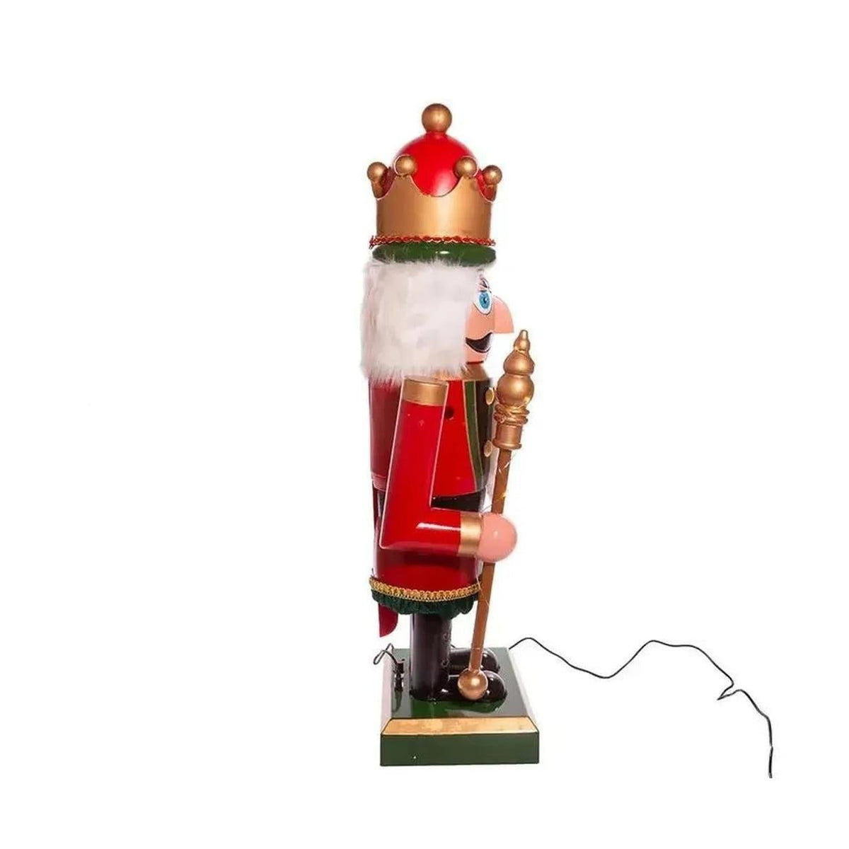 Kurt Adler 43" LED Lighted Musical Collapsible Nutcracker