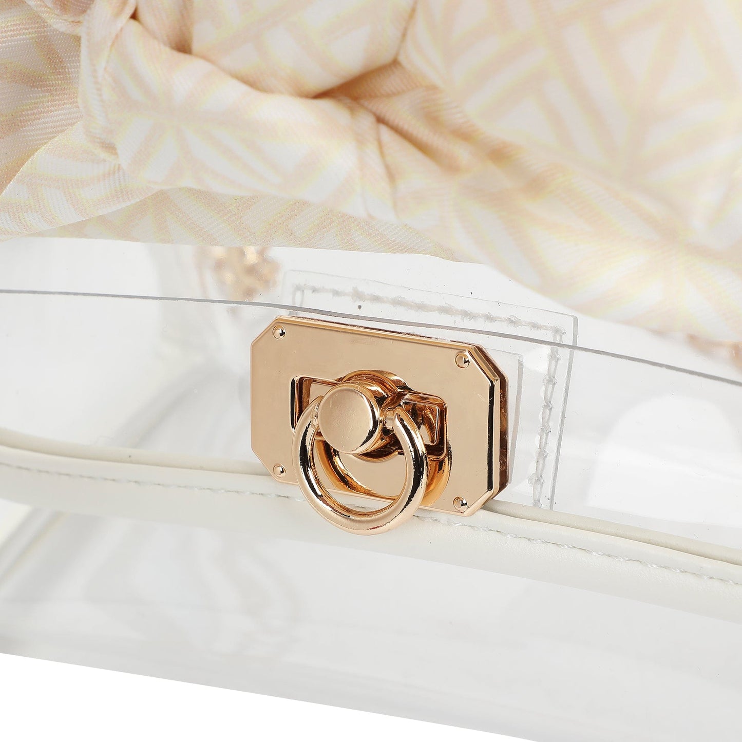 Bow On The Go Clear Crossbody Handbag