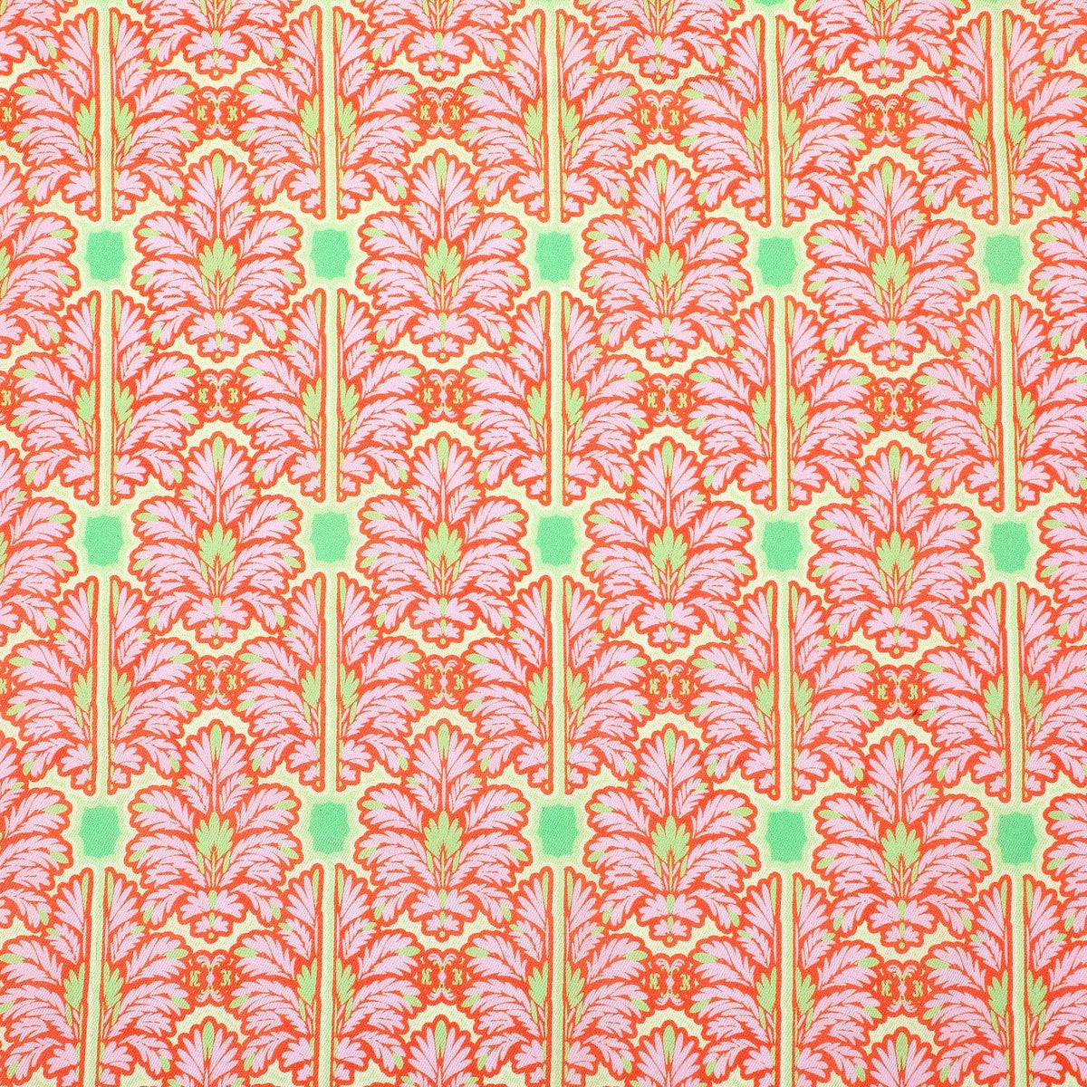 Pink Palm Satin Anything Scarf