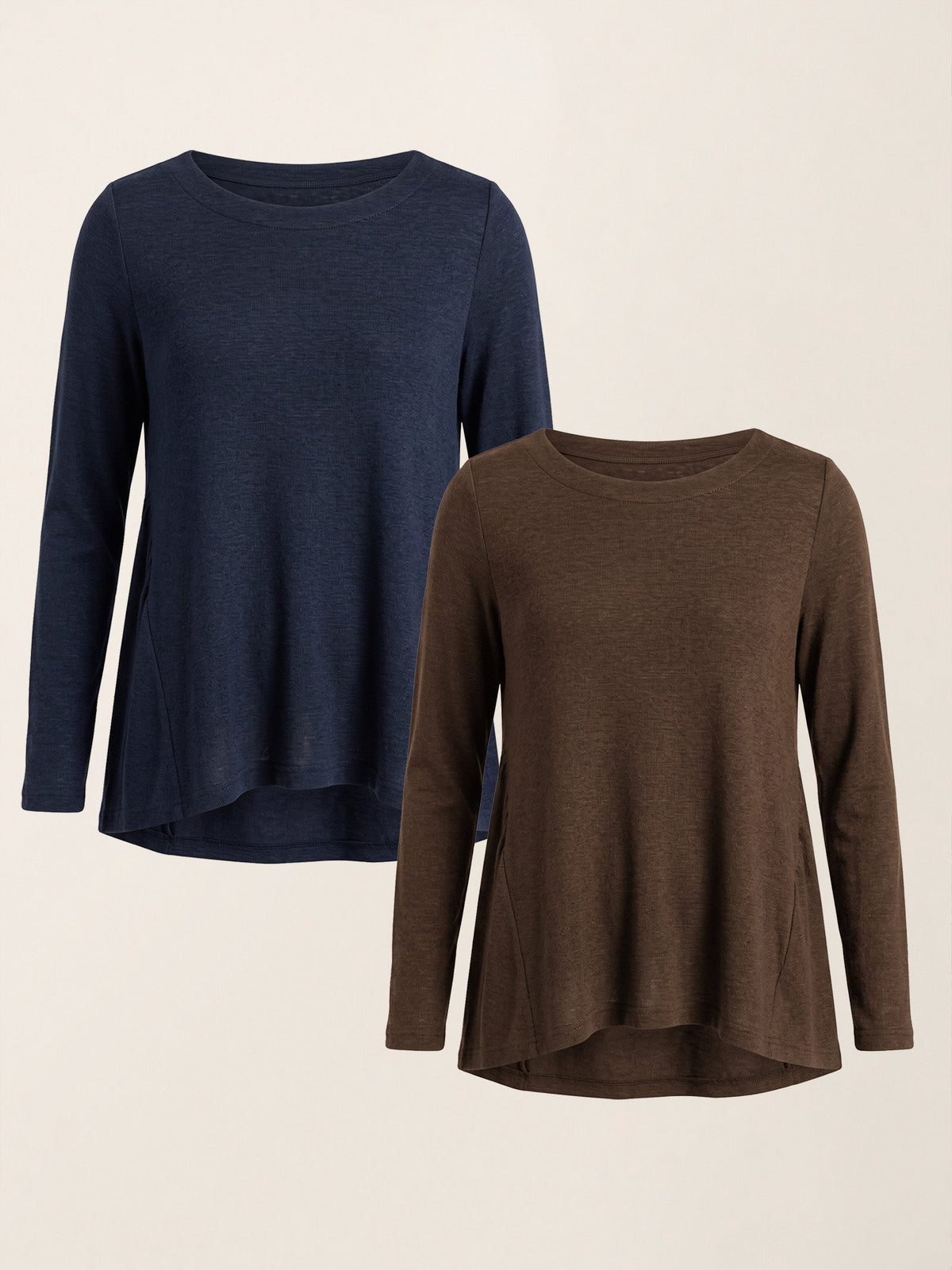a pair of sweaters on a white background