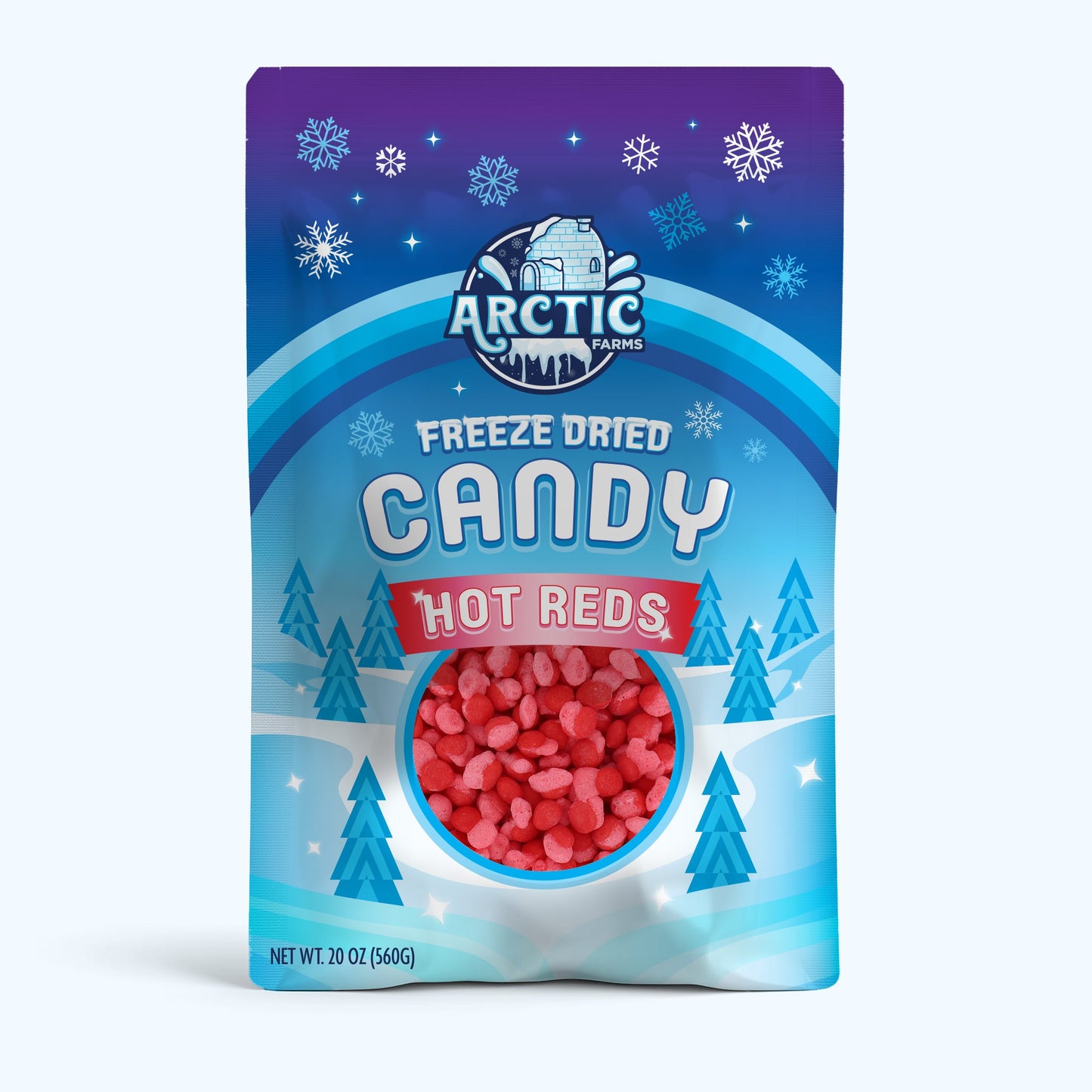 Freeze Dried Hot Reds Candy