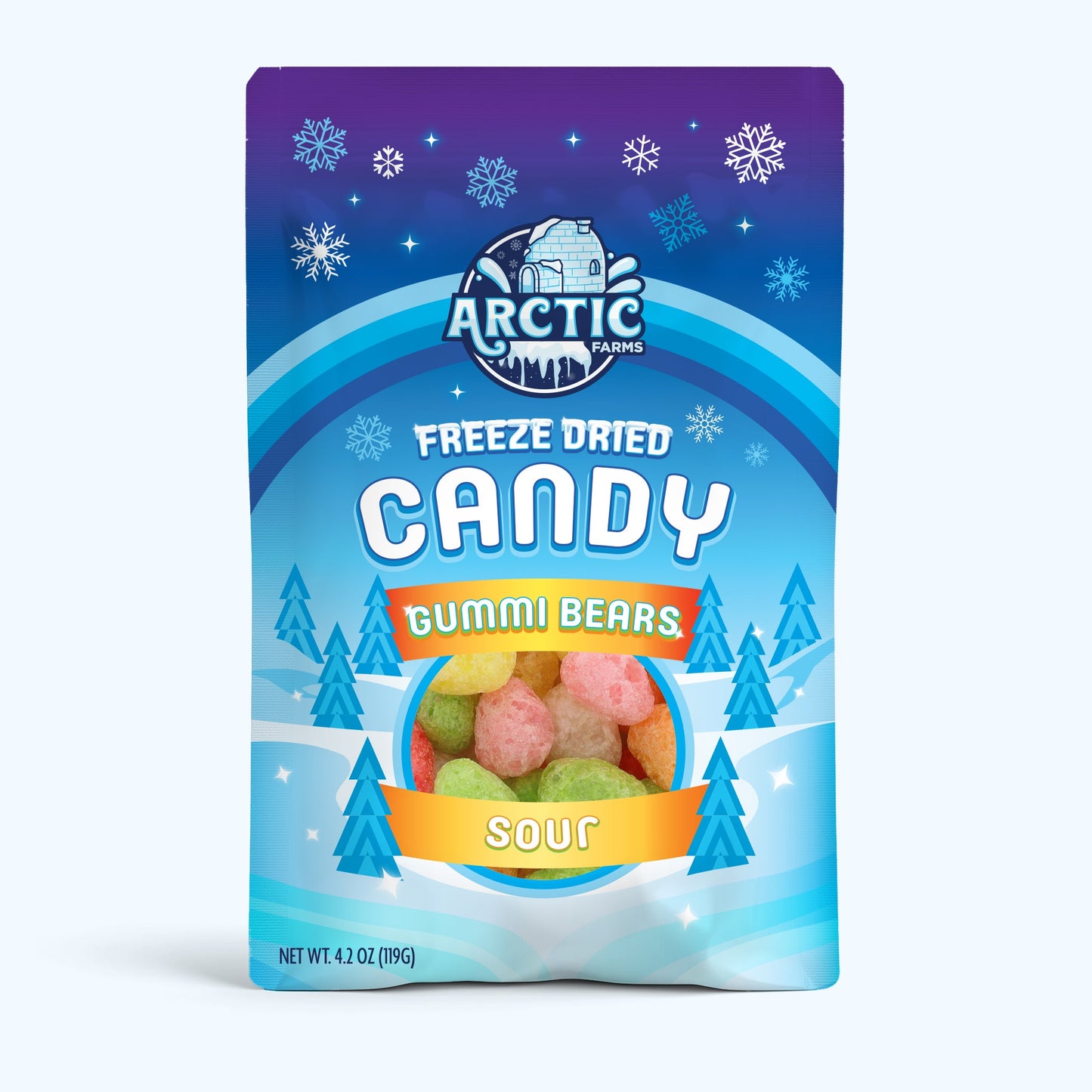 Freeze Dried Gummy Gummi Bears