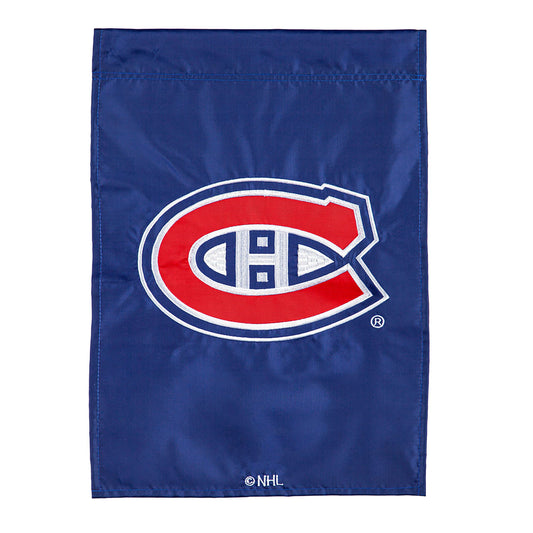 Montreal Canadiens Applique Garden Flag