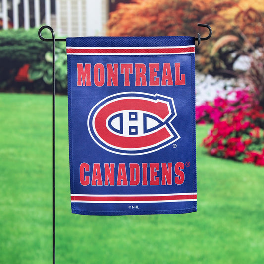 Embossed Suede Flag, GDN Size, Montreal Canadiens