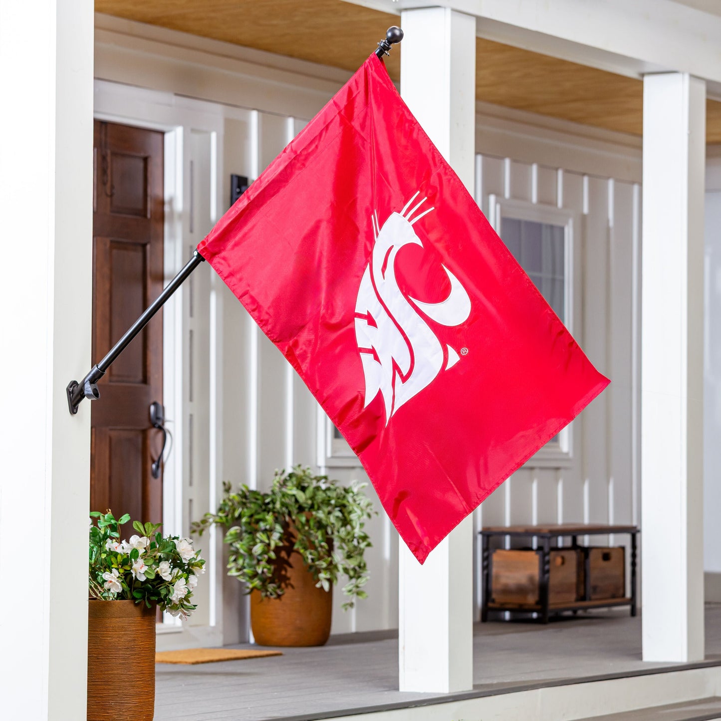 Applique Flag, Reg, Washington State University