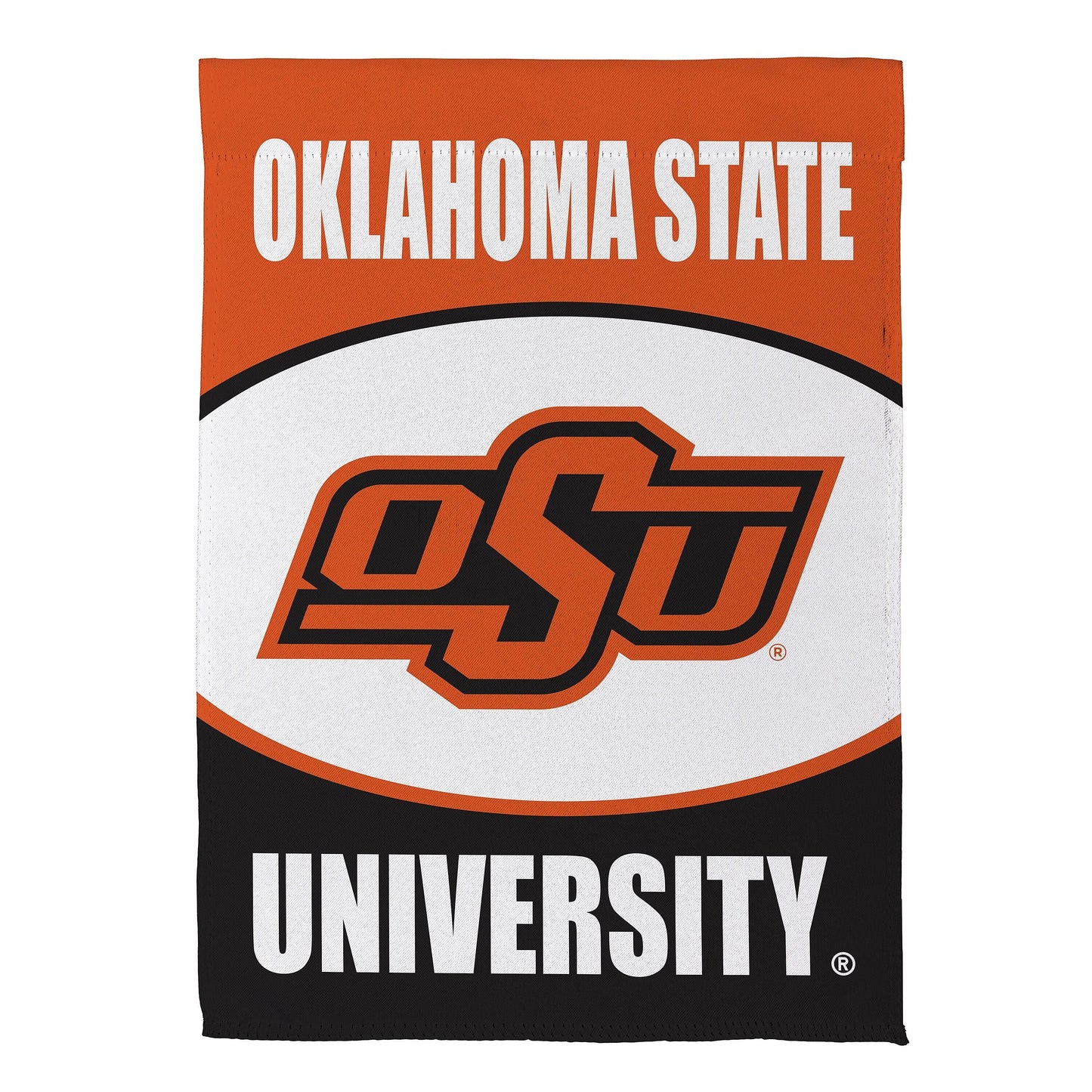 Oklahoma State University Suede Garden Flag