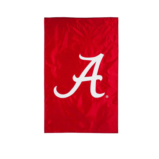 University of Alabama Applique Garden Flag