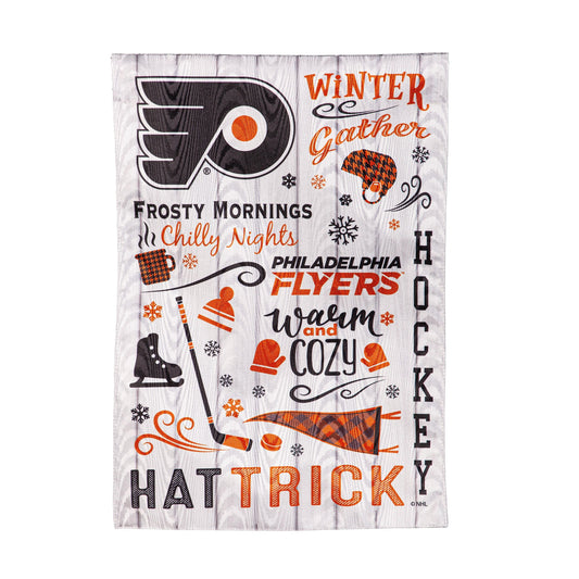 Philadelphia Flyers, Moire Flag, GDN, Fall Seasonal