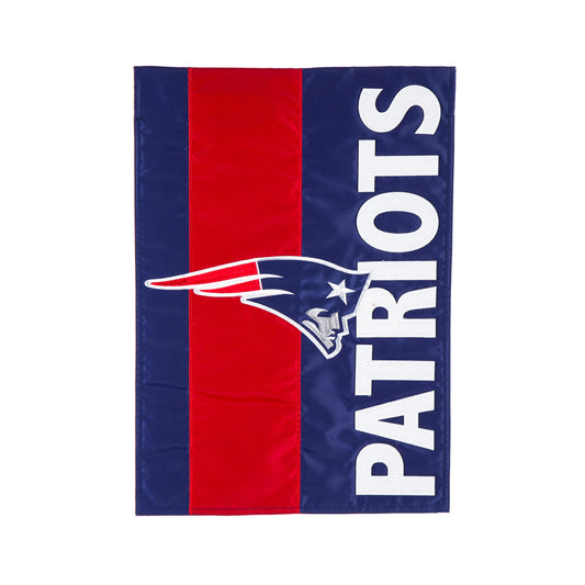 New England Patriots Embellished Garden Flag