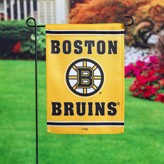 Embossed Suede Flag, GDN Size, Boston Bruins