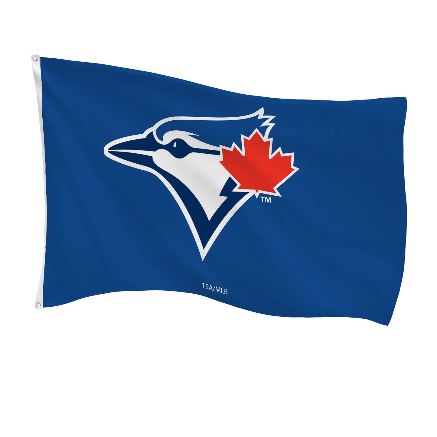 Toronto Blue Jays Single Sided Flag w/ 2 Grommets, 3'x5'