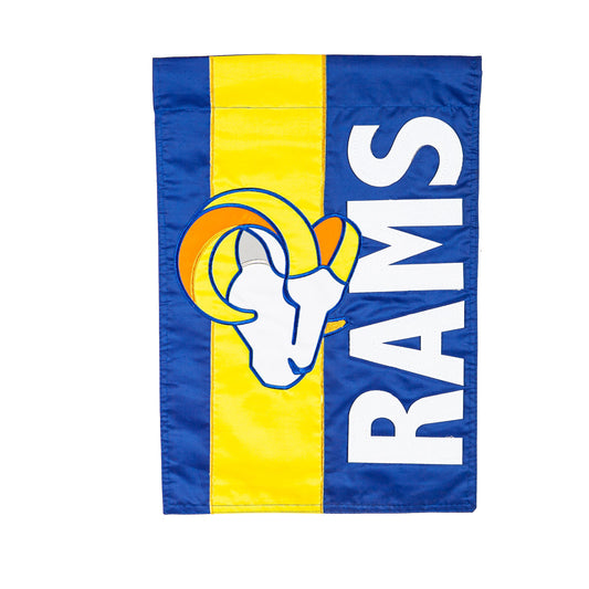Los Angeles Rams Embellished Garden Flag