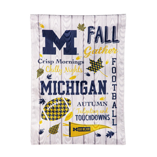 University Of Michigan, Moire Flag, GDN, Fall Seasonal