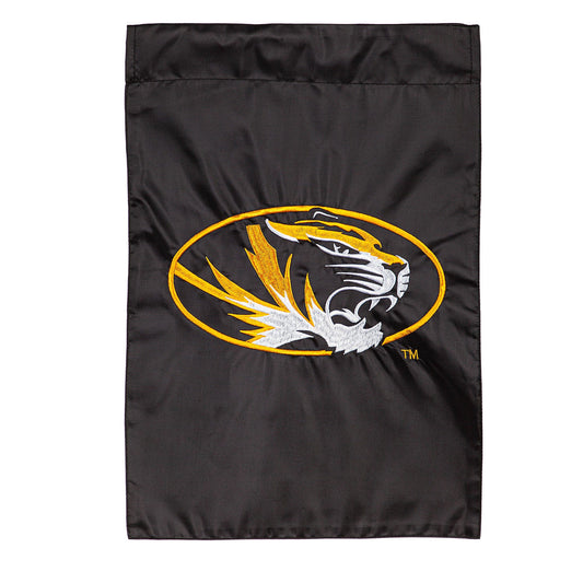 University of Missouri Applique Garden Flag