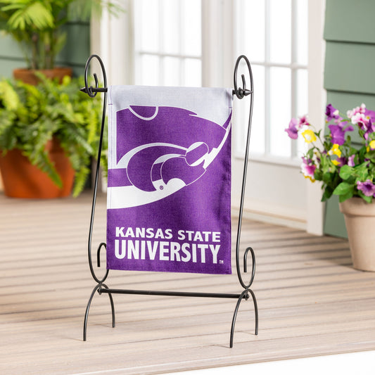Kansas State University Burlap Flag GDN Size