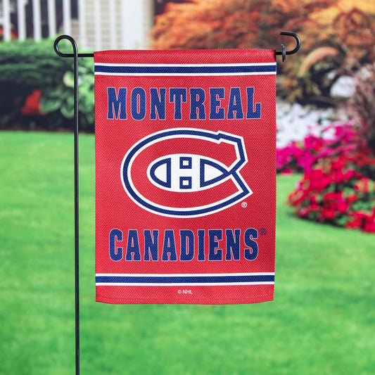 Embossed Suede Flag, GDN Size, Montreal Canadiens