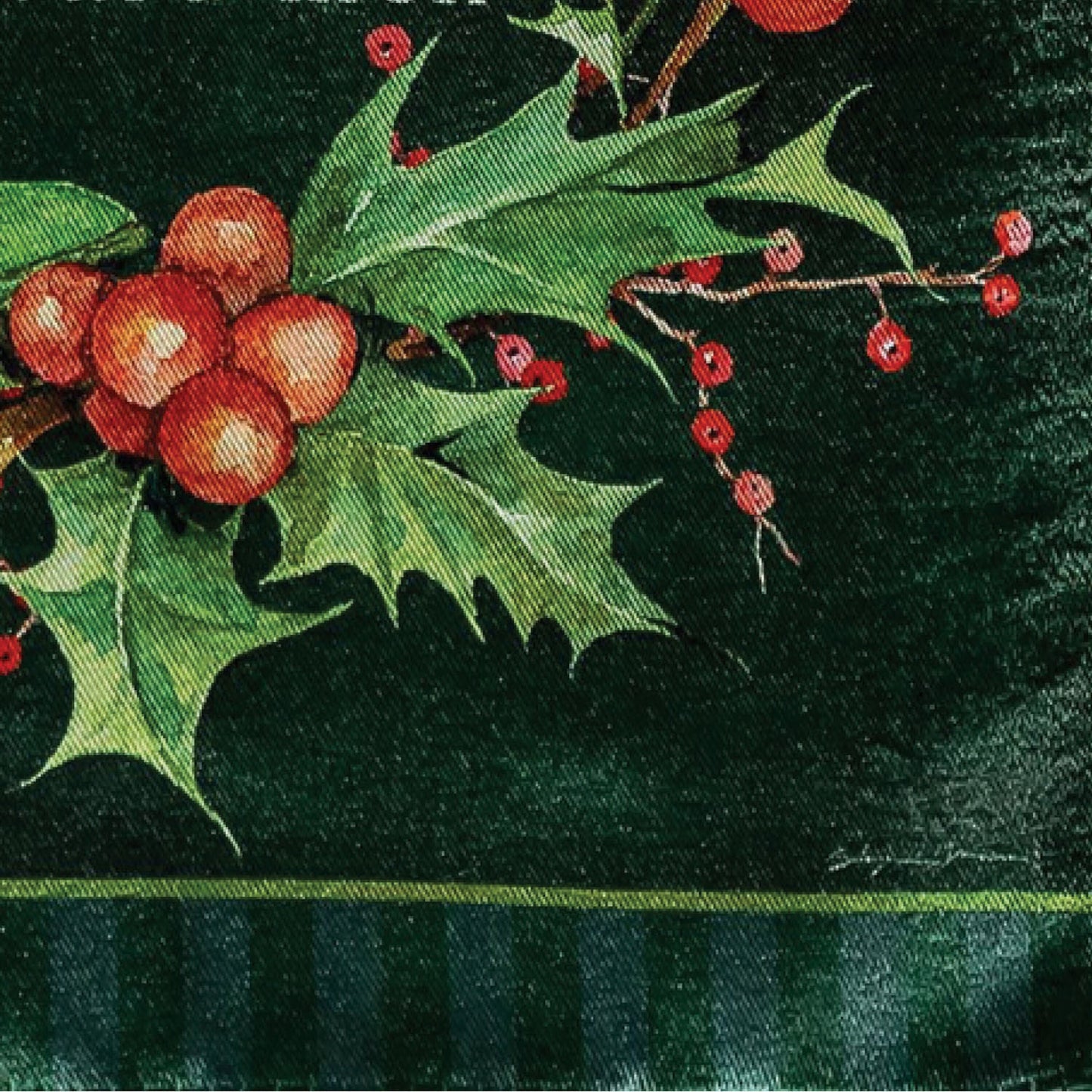 Peace on Earth Lustre Garden Flag