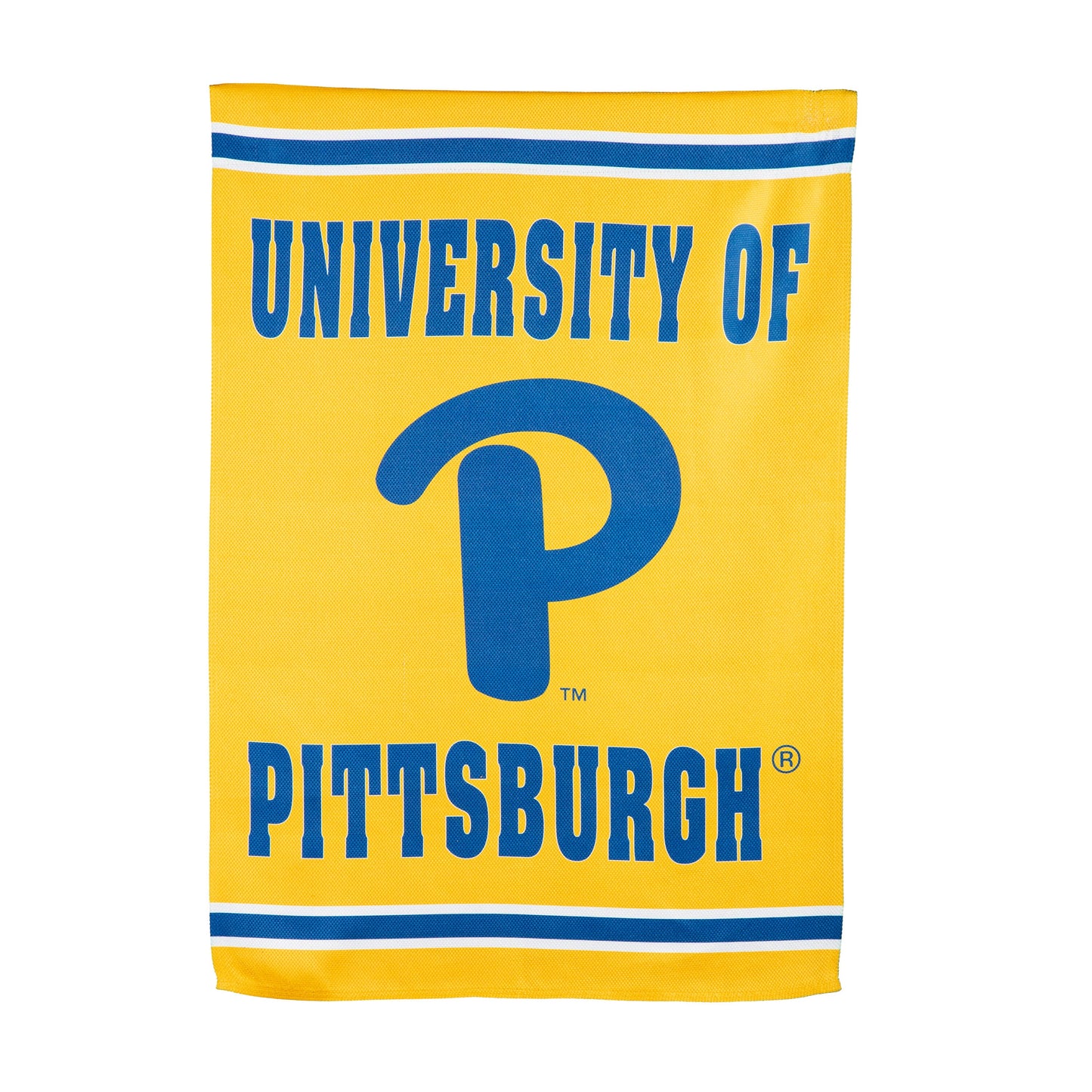 Embossed Suede Flag, House Size, University of Pittsburgh