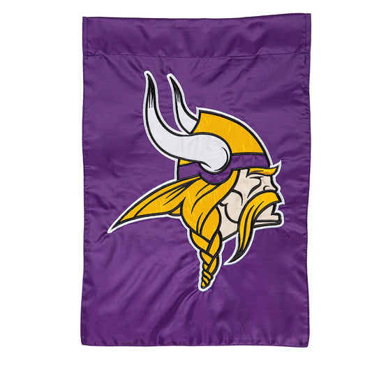 Applique Flag, Gar., Minnesota Vikings