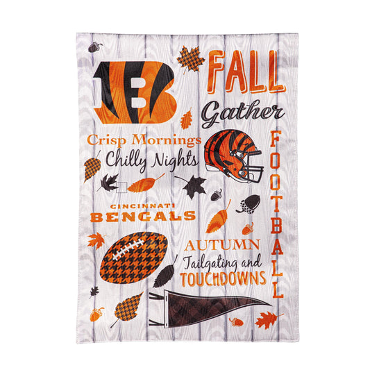 Cincinnati Bengals, Moire Flag, GDN, Fall Seasonal