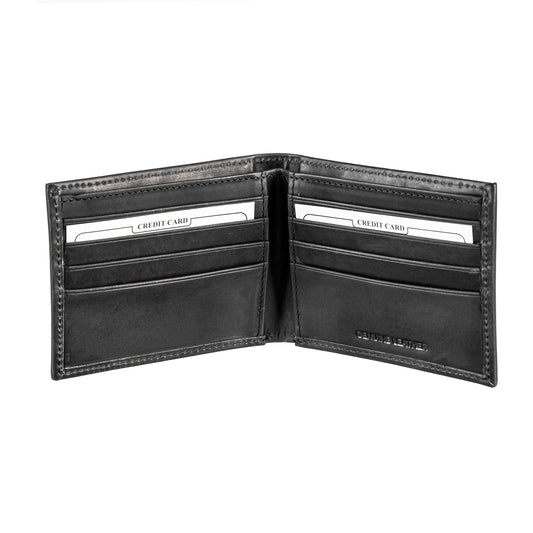 Bi-Fold Wallet, Black, South Carolina State Flag Logo
